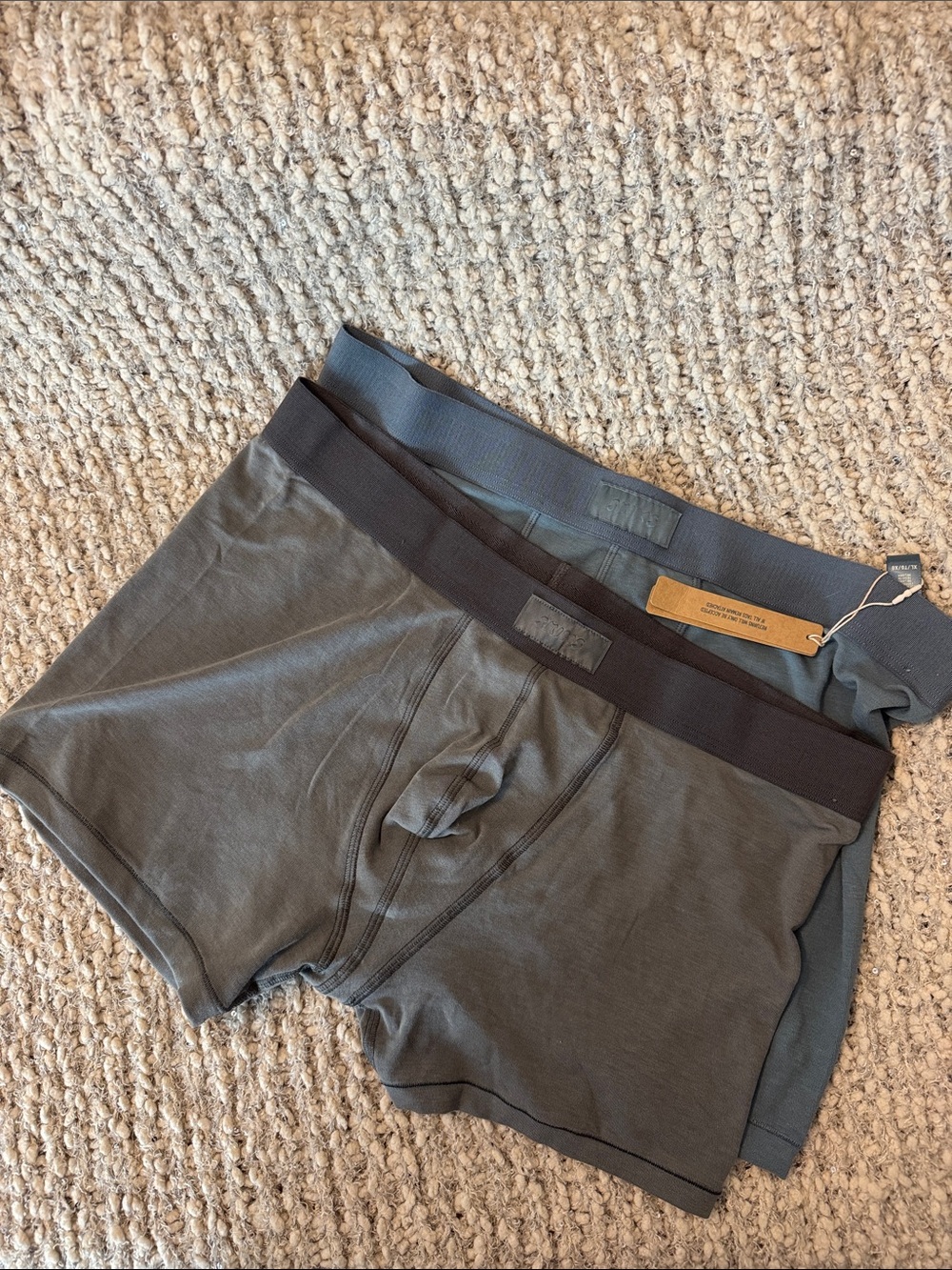 Skims Men's Cotton Boxer Briefs XL  (2-Pack)